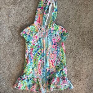 Lilly Pulitzer Kids Swim Coverup - Multicolor Floral